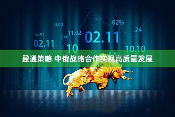 盈通策略 中俄战略合作实现高质量发展