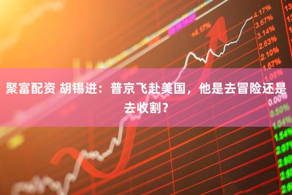 聚富配资 胡锡进：普京飞赴美国，他是去冒险还是去收割？